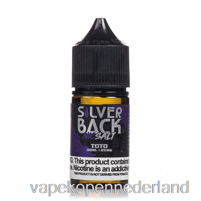 Elektronische Sigaret Vape Toto - Silverback Juice Co. Zouten - 30 Ml 25 Mg